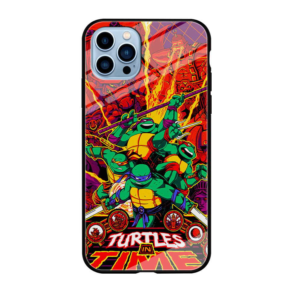 Teenage Mutant Ninja Turtles In Time Poster iPhone 12 Pro Case