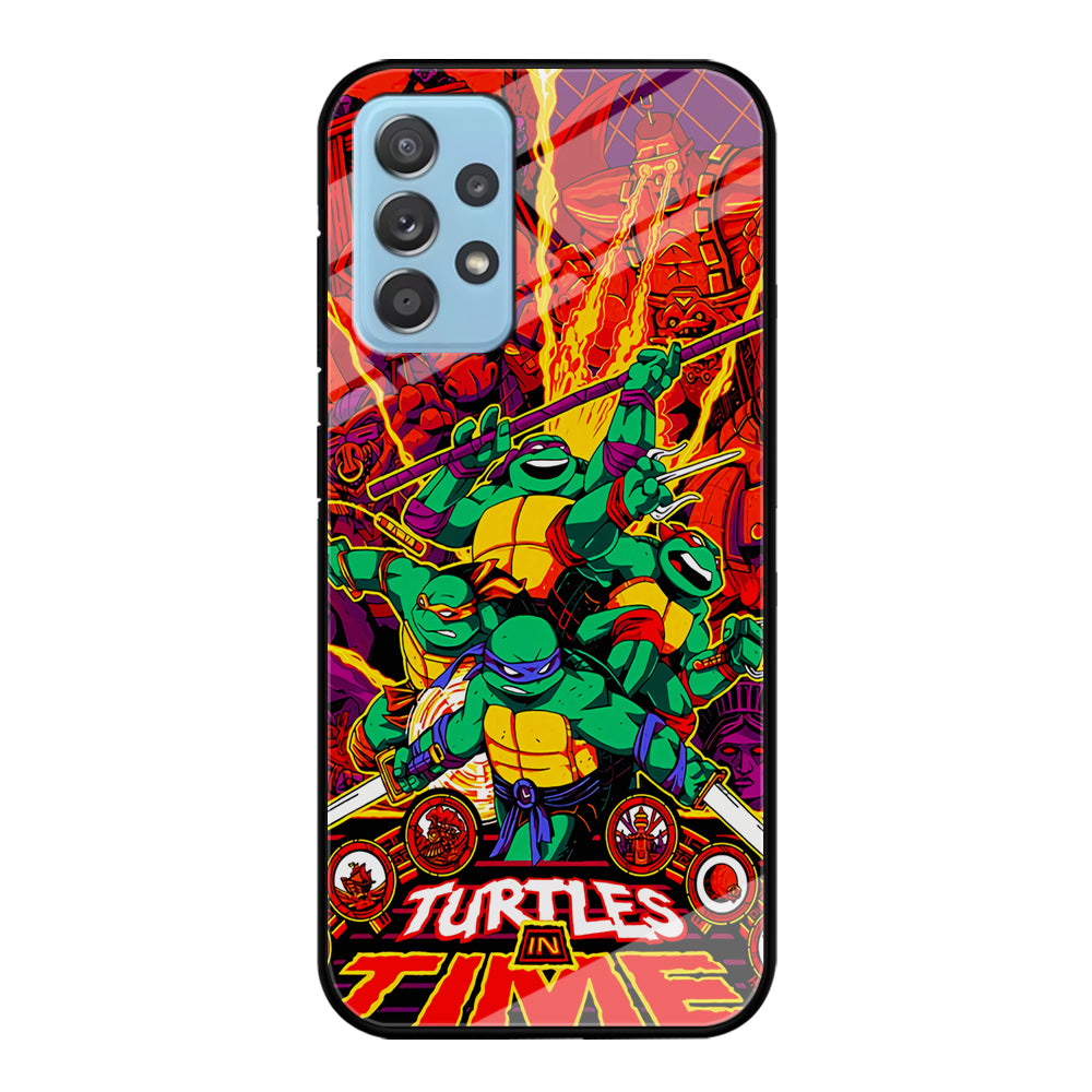 Teenage Mutant Ninja Turtles In Time Poster Samsung Galaxy A52 Case