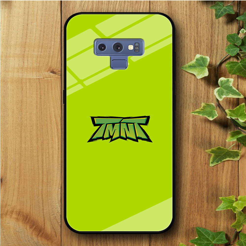 Teenage Mutant Ninja Lime Samsung Galaxy Note 9 Tempered Glass Case