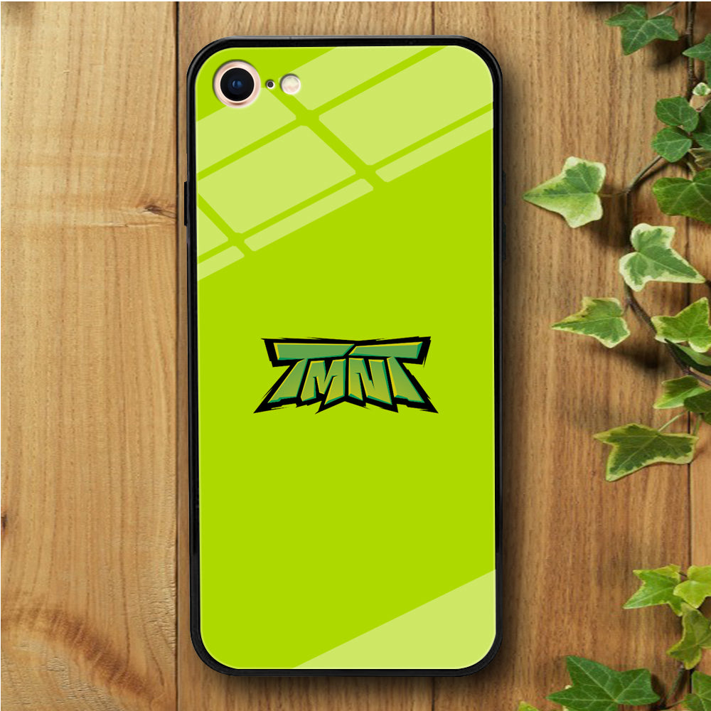 Teenage Mutant Ninja Lime iPhone 7 Tempered Glass Case