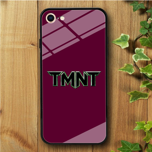 Teenage Mutant Ninja Purple iPhone 8 Tempered Glass Case