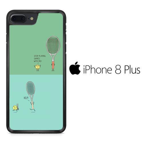 Tennis Meme Angry Ball iPhone 8 Plus Case - ezzyst