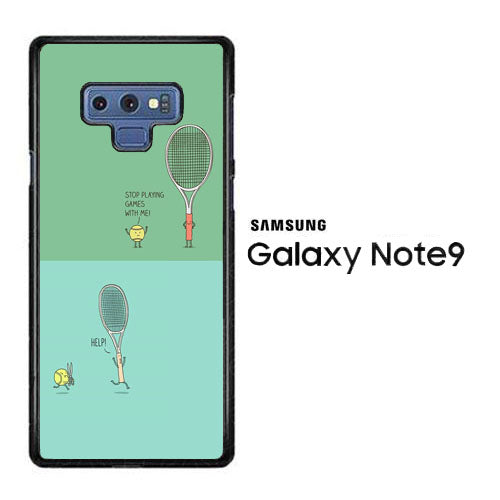 Tennis Meme Angry Ball Samsung Galaxy Note 9 Case