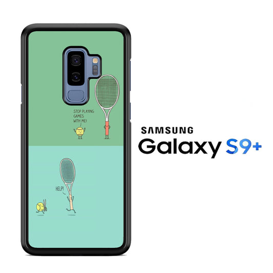 Tennis Meme Angry Ball Samsung Galaxy S9 Plus Case