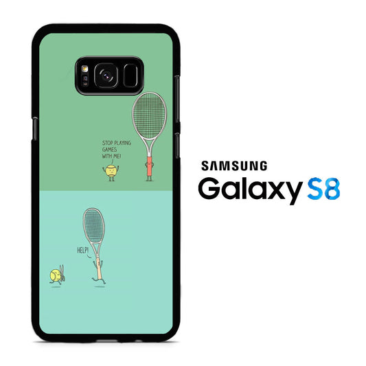 Tennis Meme Angry Ball Samsung Galaxy S8 Case