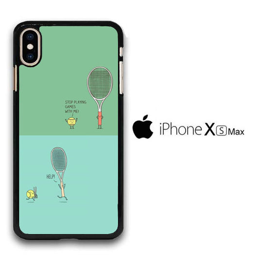 Tennis Meme Angry Ball iPhone Xs Max Case