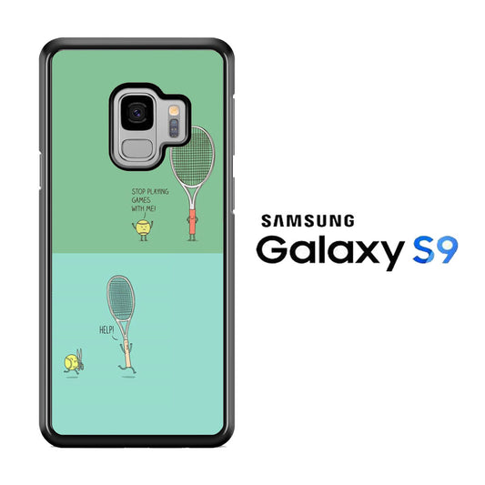 Tennis Meme Angry Ball Samsung Galaxy S9 Case