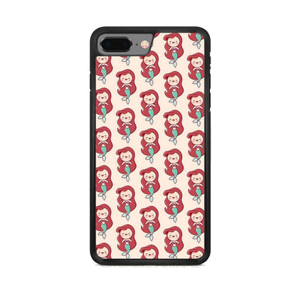 The Little Mermaid Ariel Doodle iPhone 8 Plus Case - ezzyst