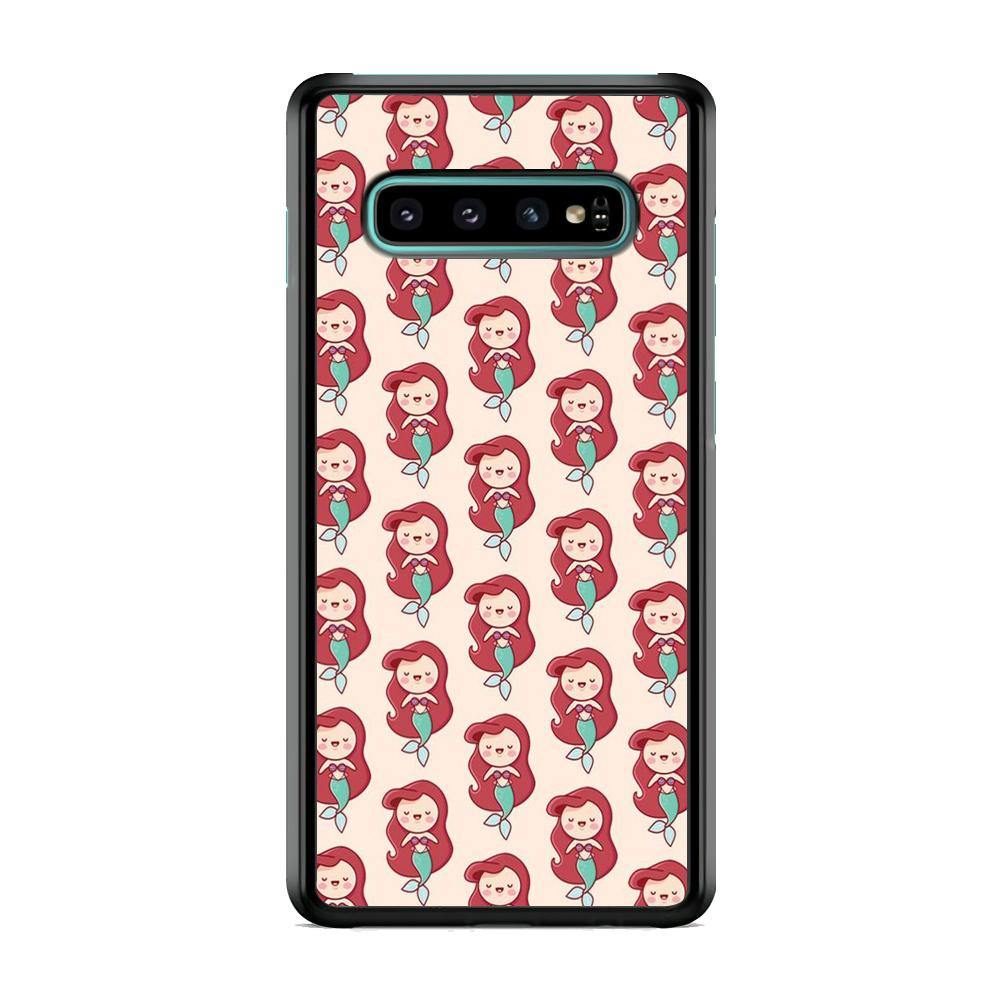 The Little Mermaid Ariel Doodle Samsung Galaxy S10 Case - ezzyst