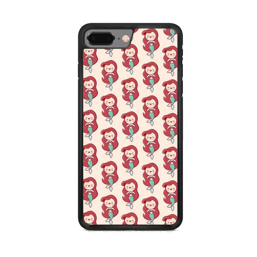 The Little Mermaid Ariel Doodle iPhone 7 Plus Case - ezzyst