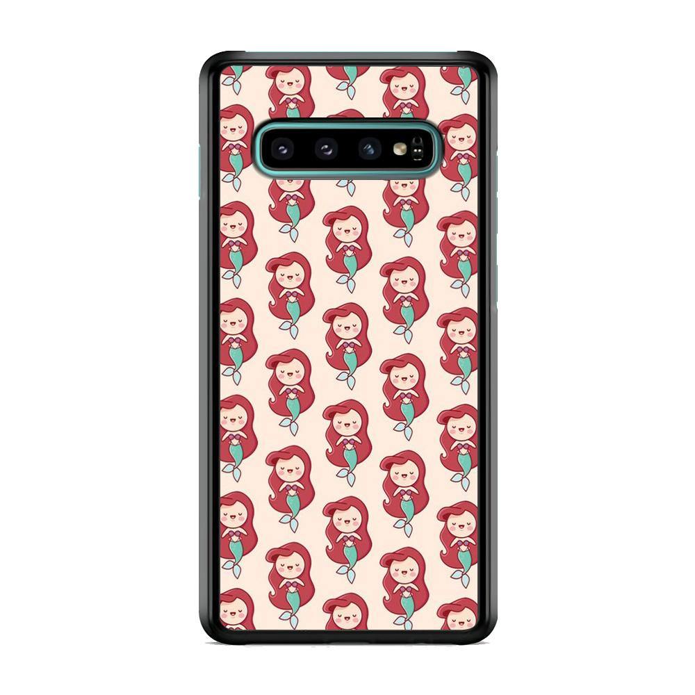 The Little Mermaid Ariel Doodle Samsung Galaxy S10 Plus Case - ezzyst