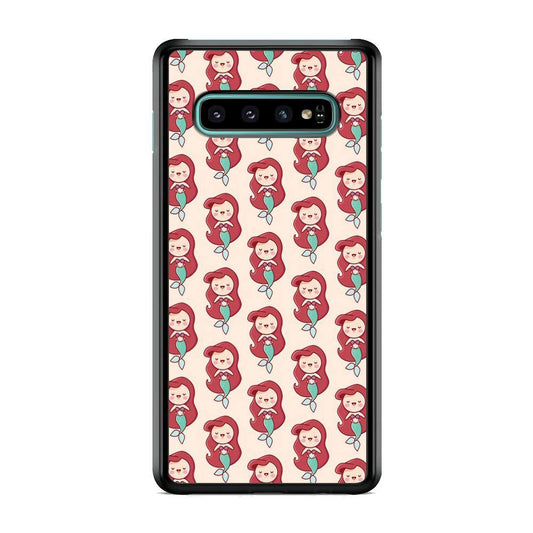 The Little Mermaid Ariel Doodle Samsung Galaxy S10 Plus Case - ezzyst