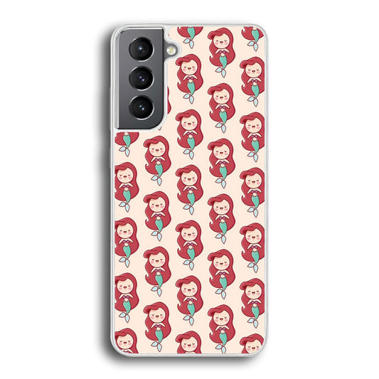 The Little Mermaid Ariel Doodle Samsung Galaxy S21 Plus Case