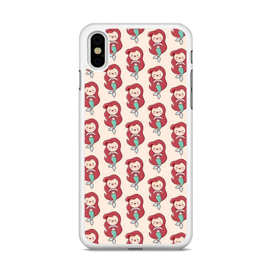 The Little Mermaid Ariel Doodle iPhone Xs Case - ezzyst