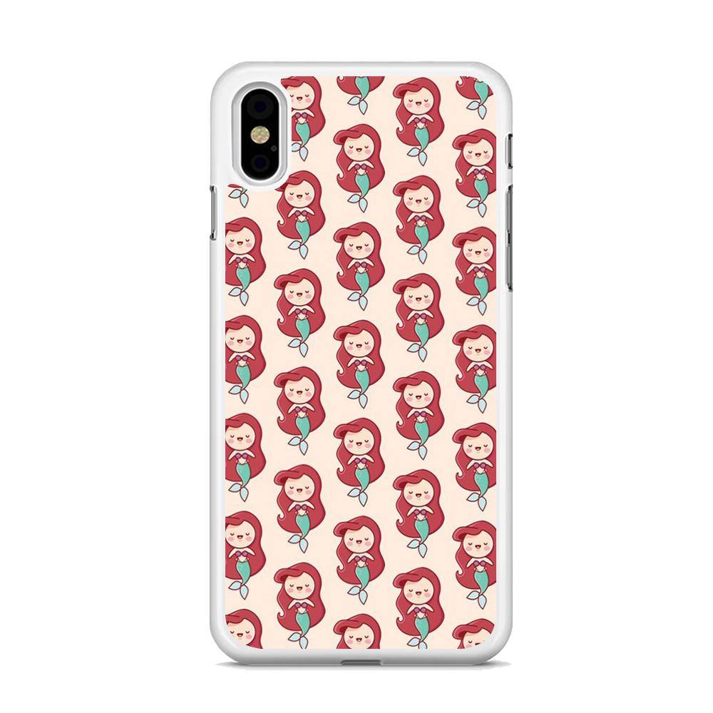 The Little Mermaid Ariel Doodle iPhone X Case - ezzyst