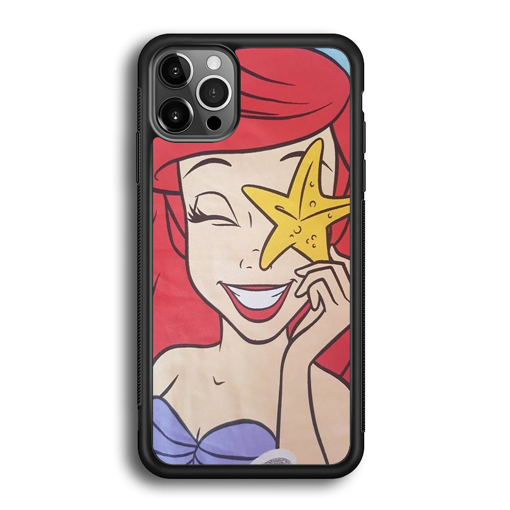 The Little Mermaid Ariel Smiel  iPhone 12 Pro Max Case