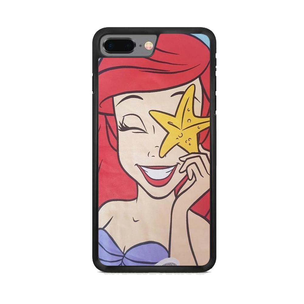 The Little Mermaid Ariel Smile iPhone 8 Plus Case - ezzyst