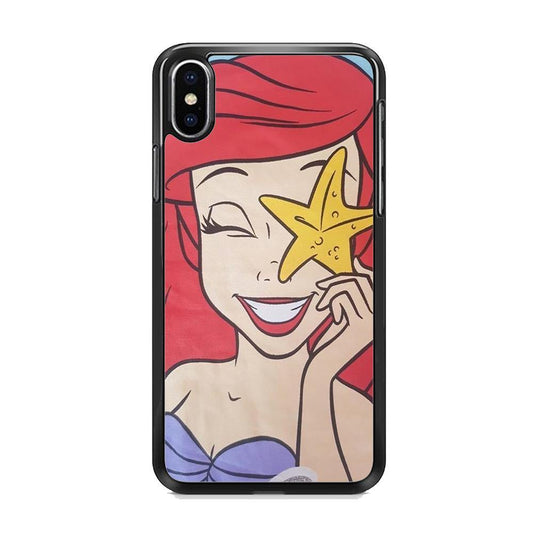 The Little Mermaid Ariel Smile iPhone X Case - ezzyst