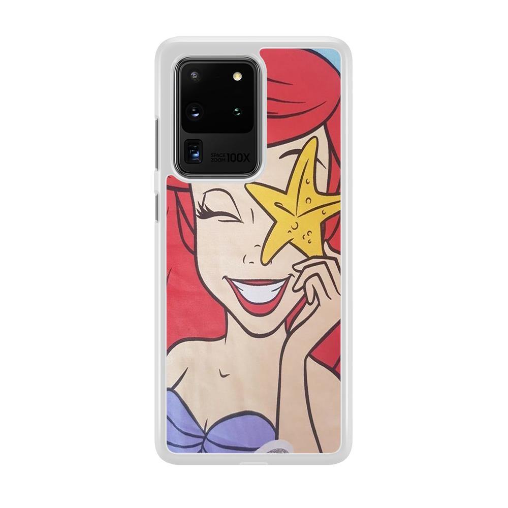 The Little Mermaid Ariel Smile Samsung Galaxy S20 Ultra Case - ezzyst