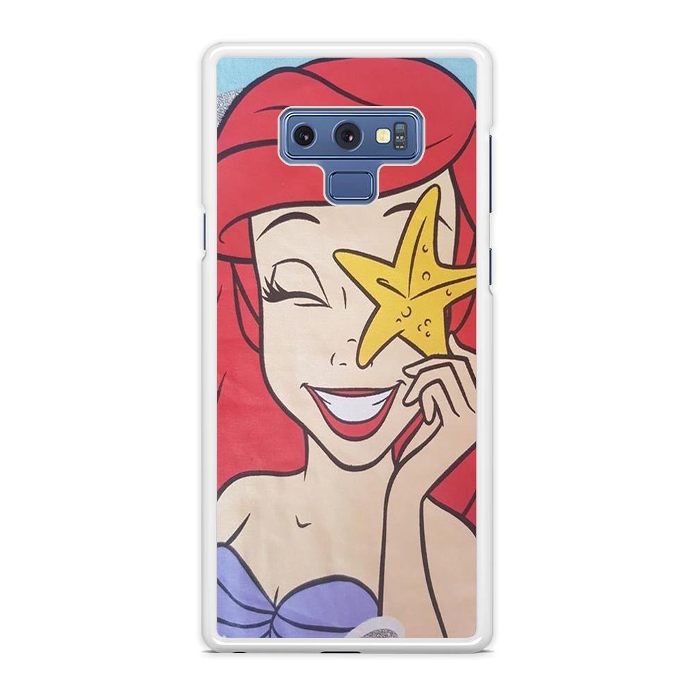 The Little Mermaid Ariel Smile Samsung Galaxy Note 9 Case - ezzyst