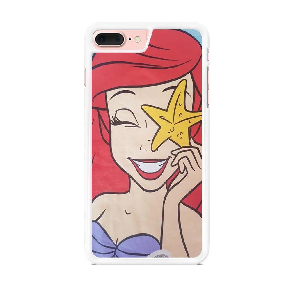 The Little Mermaid Ariel Smile iPhone 8 Plus Case - ezzyst