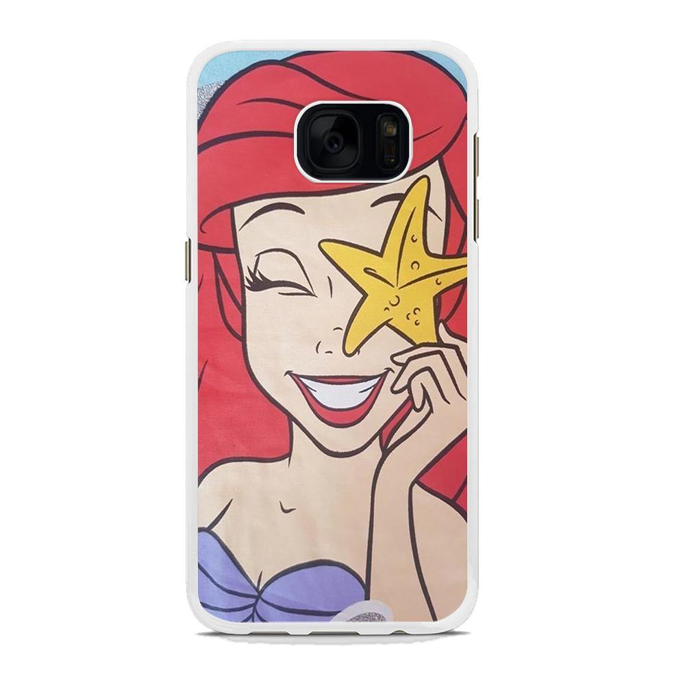 The Little Mermaid Ariel Smile Samsung Galaxy S7 Case - ezzyst