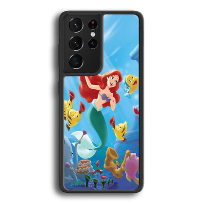 The Little Mermaid Best Friend Samsung Galaxy S21 Ultra Case