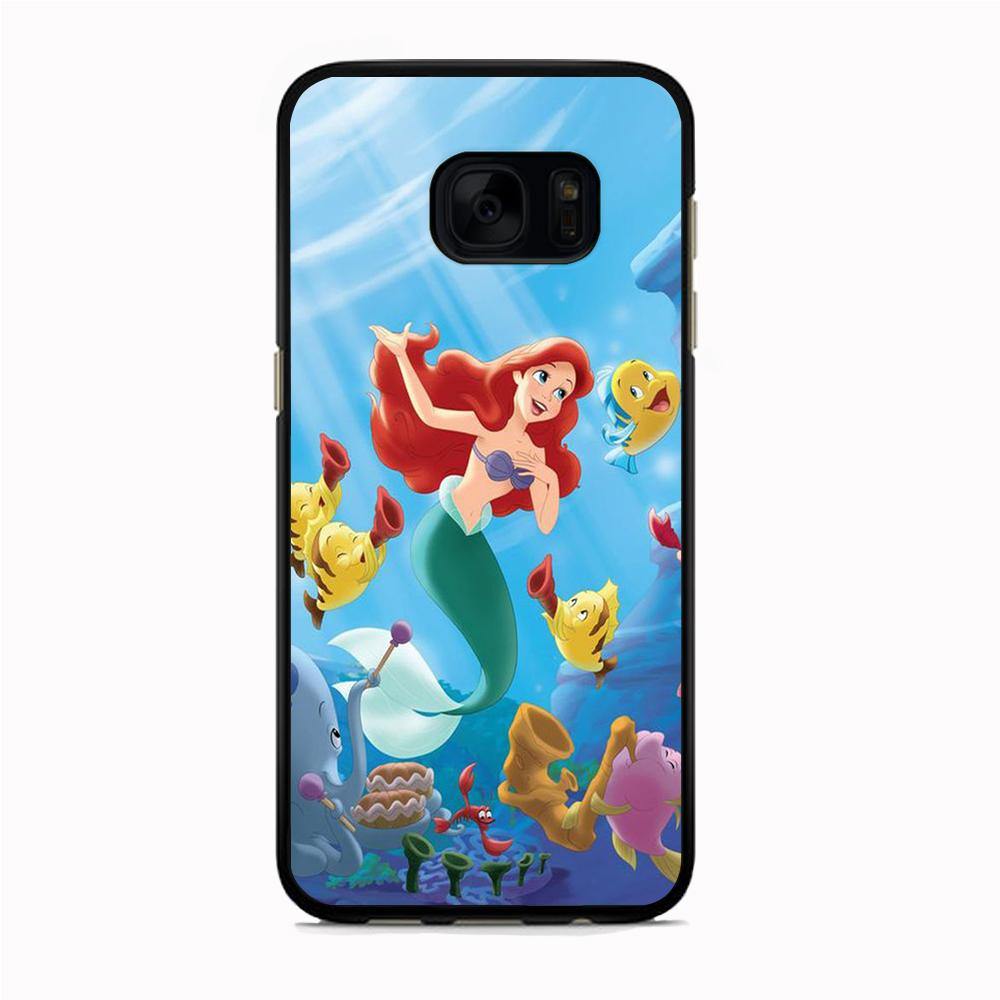 The Little Mermaid Best Friend Samsung Galaxy S7 Edge Case - ezzyst