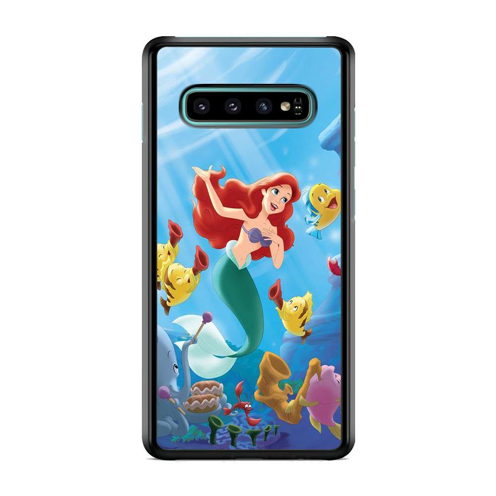 The Little Mermaid Best Friend Samsung Galaxy S10 Plus Case - ezzyst