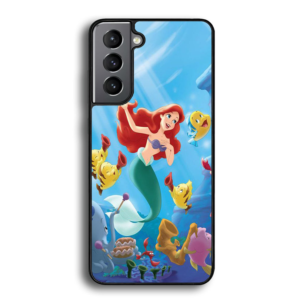 The Little Mermaid Best Friend Samsung Galaxy S21 Plus Case