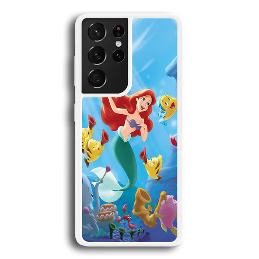 The Little Mermaid Best Friend Samsung Galaxy S21 Ultra Case