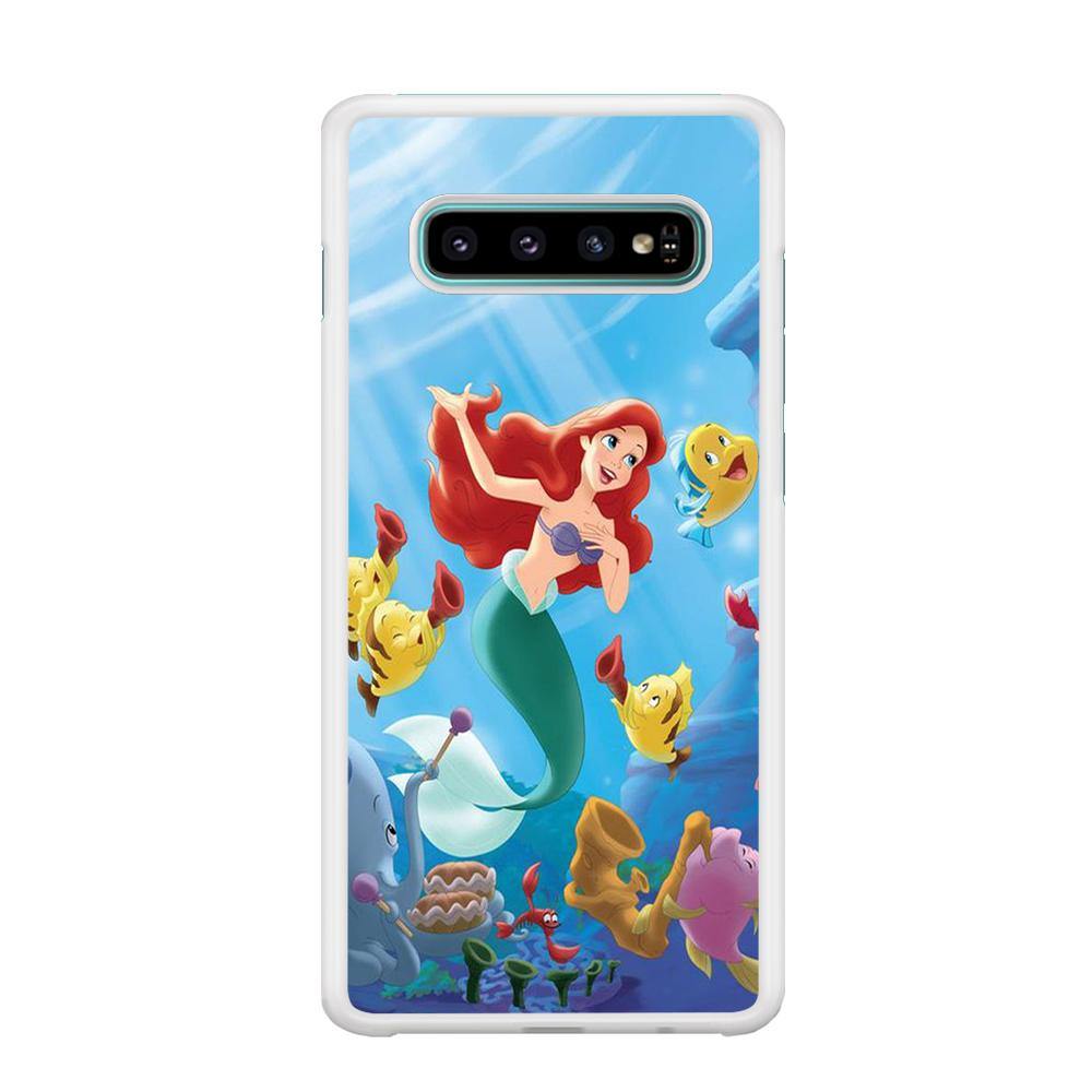 The Little Mermaid Best Friend Samsung Galaxy S10 Plus Case - ezzyst