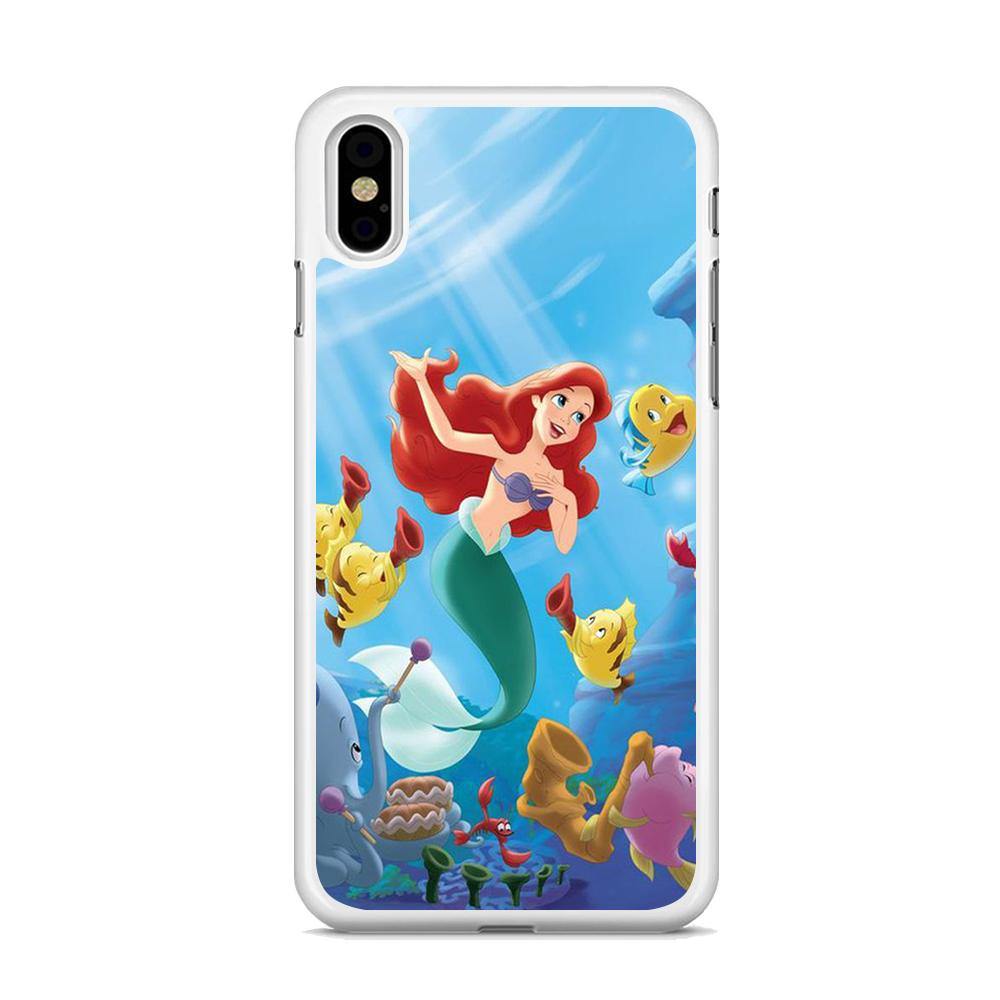 The Little Mermaid Best Friend iPhone X Case - ezzyst