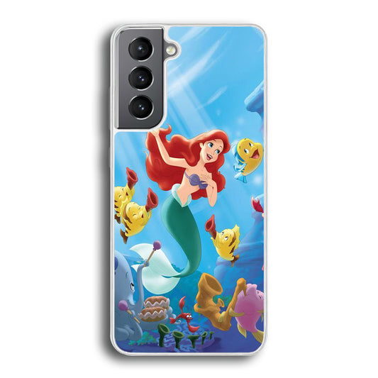 The Little Mermaid Best Friend Samsung Galaxy S21 Plus Case