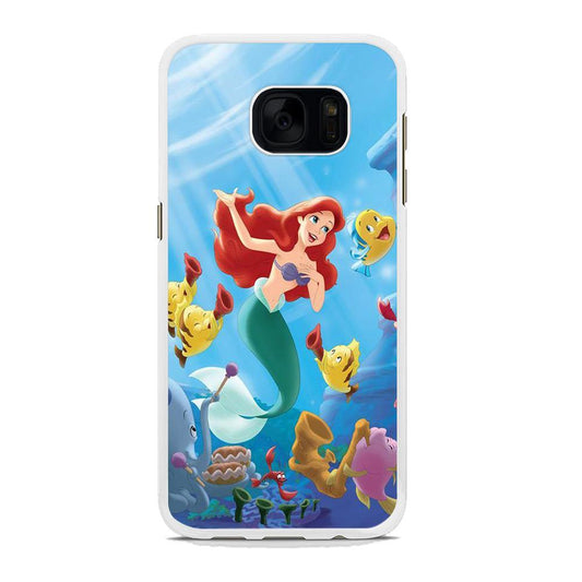 The Little Mermaid Best Friend Samsung Galaxy S7 Edge Case - ezzyst