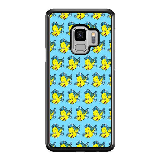 The Little Mermaid Flounder Doodle Samsung Galaxy S9 Case - ezzyst