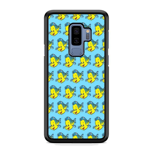 The Little Mermaid Flounder Doodle Samsung Galaxy S9 Plus Case - ezzyst