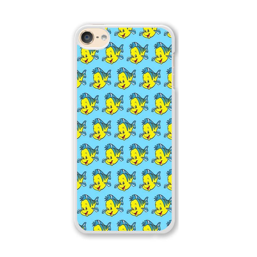 The Little Mermaid Flounder Doodle iPod Touch 6 Case - ezzyst