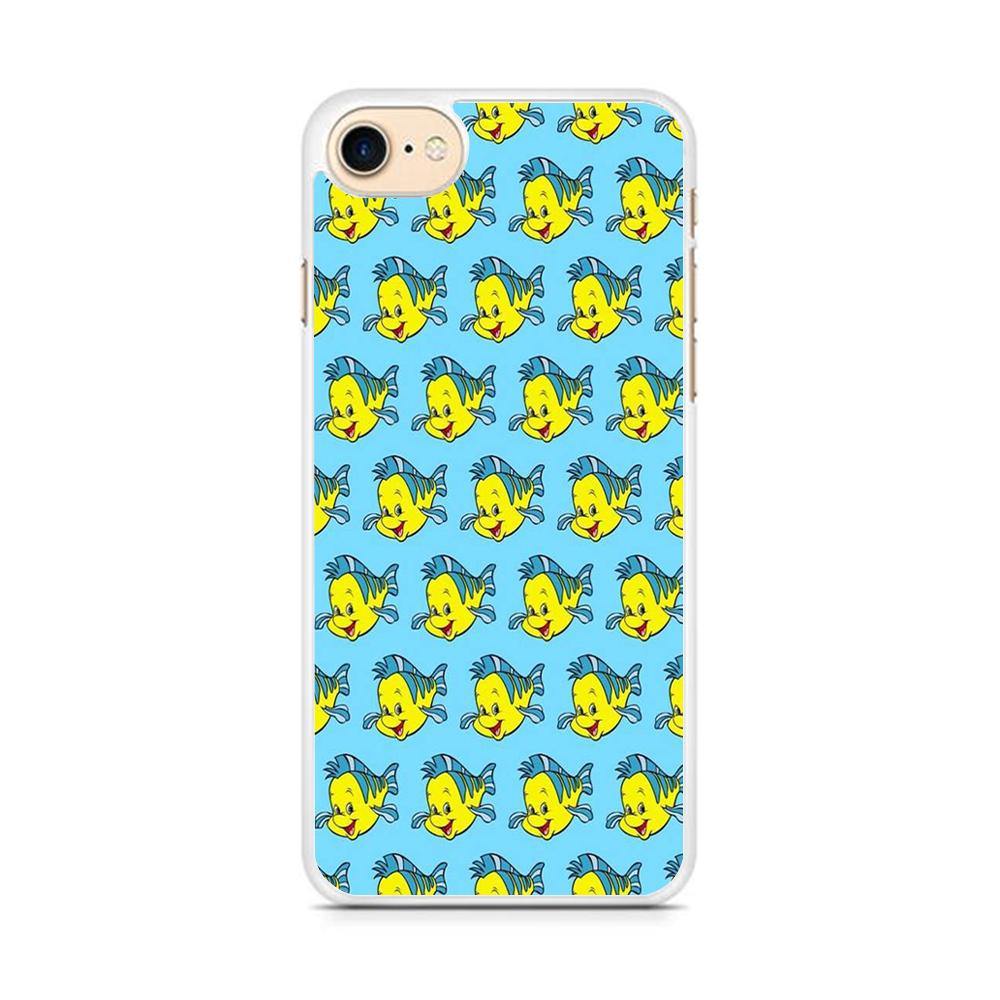 The Little Mermaid Flounder Doodle iPhone 7 Case - ezzyst