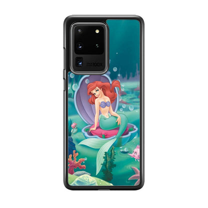 The Little Mermaid Shell House Samsung Galaxy S20 Ultra Case - ezzyst
