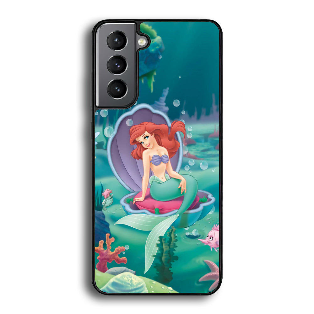 The Little Mermaid Shell House Samsung Galaxy S21 Plus Case