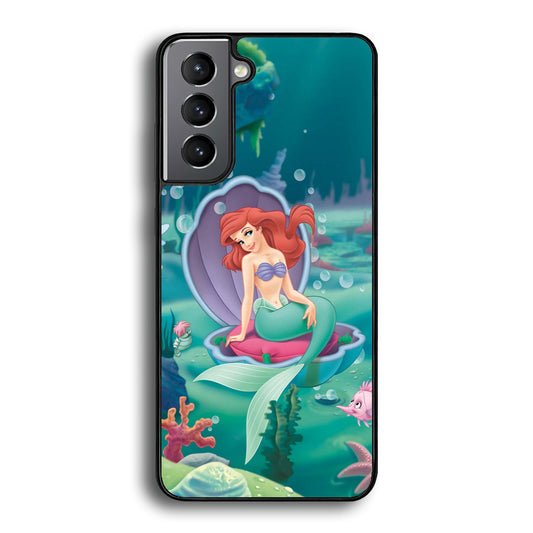 The Little Mermaid Shell House Samsung Galaxy S21 Plus Case - Ezzystore