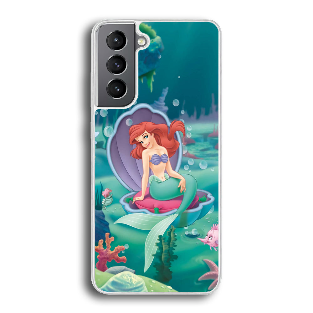 The Little Mermaid Shell House Samsung Galaxy S21 Case
