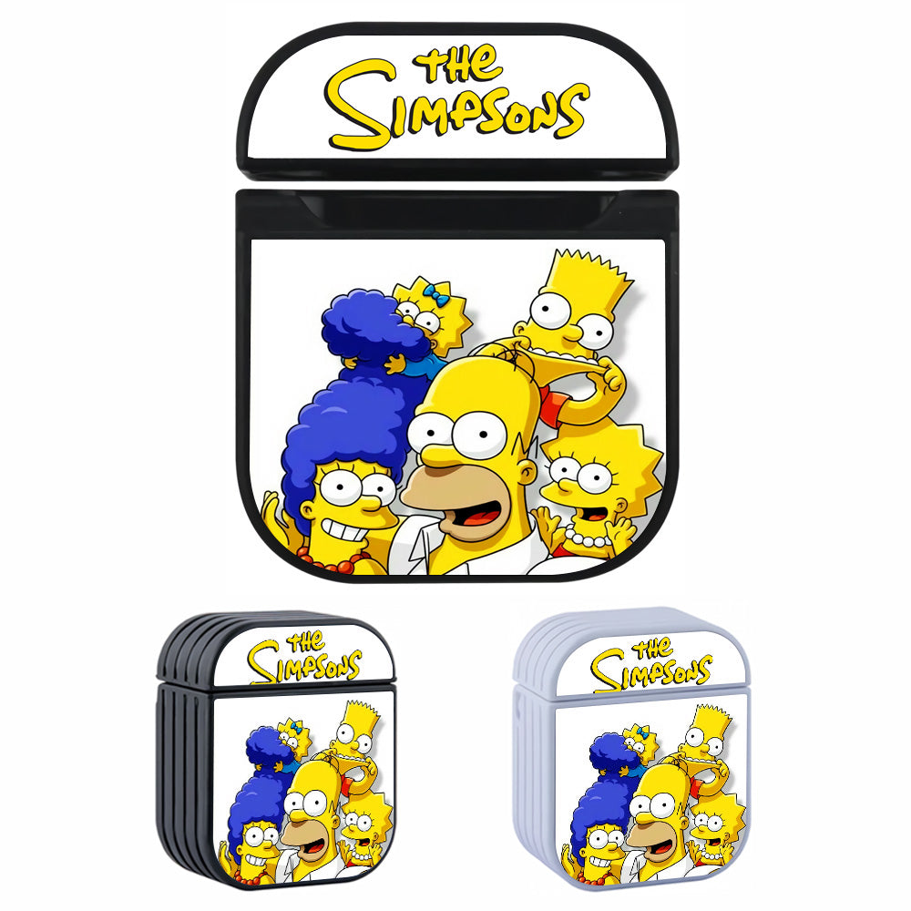 The Simpson Family Hard Plastic Case Cover For Apple Airpods