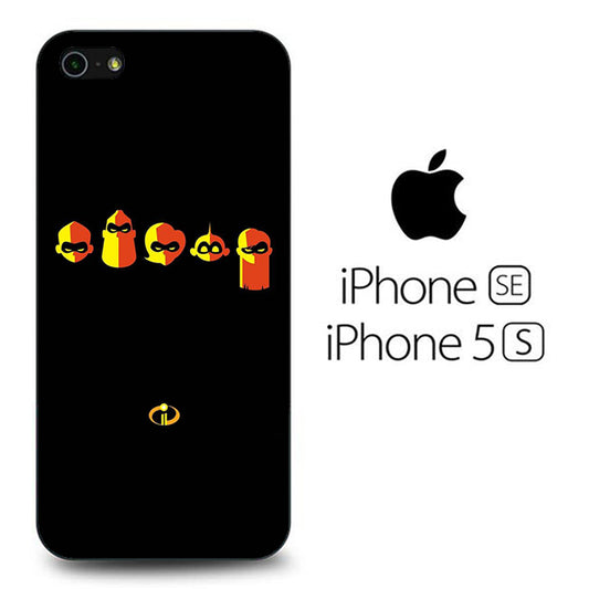 The Incredibles Logo Black iPhone 5 | 5s Case