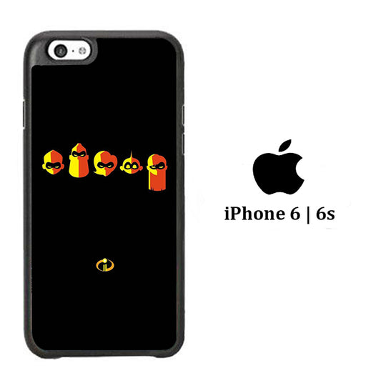The Incredibles Logo Black iPhone 6 | 6s Case
