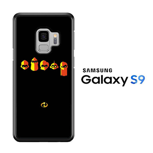 The Incredibles Logo Black Samsung Galaxy S9 Case