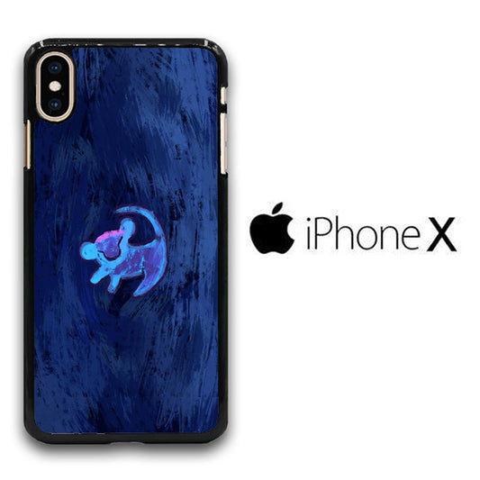 The Lion King Art Logo iPhone X Case
