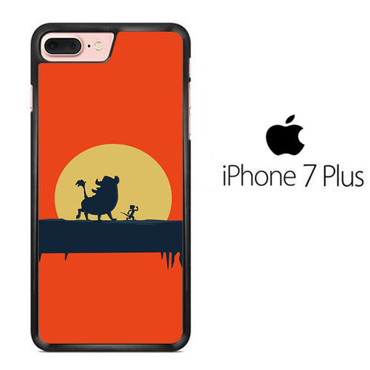 The Lion King Orange iPhone 7 Plus Case