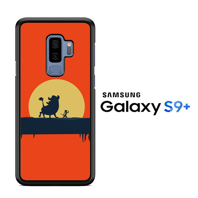 The Lion King Orange Samsung Galaxy S9 Plus Case